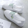 Daisy Accent White Casual Sneakers