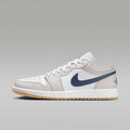 Air Jordan 1 Low Sneakers – White, Navy & Gum
